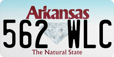AR license plate 562WLC