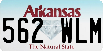 AR license plate 562WLM