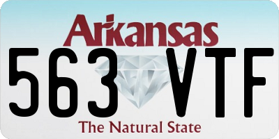 AR license plate 563VTF