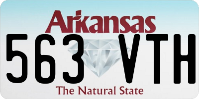 AR license plate 563VTH