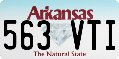 AR license plate 563VTI