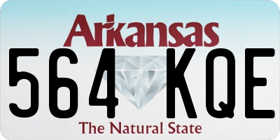 AR license plate 564KQE