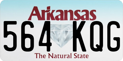 AR license plate 564KQG