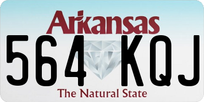 AR license plate 564KQJ