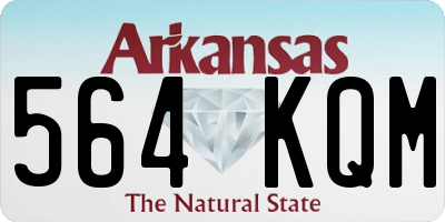 AR license plate 564KQM