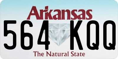 AR license plate 564KQQ