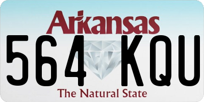 AR license plate 564KQU
