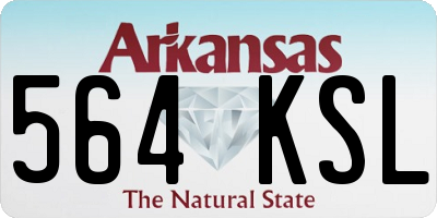 AR license plate 564KSL