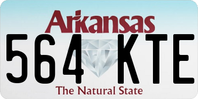AR license plate 564KTE