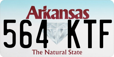 AR license plate 564KTF