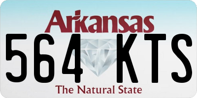AR license plate 564KTS