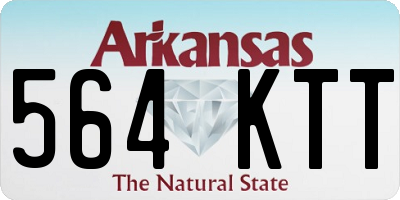 AR license plate 564KTT
