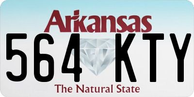 AR license plate 564KTY