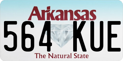 AR license plate 564KUE