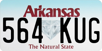 AR license plate 564KUG