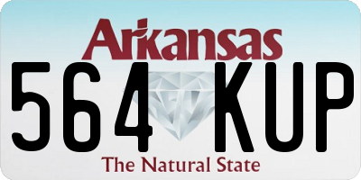 AR license plate 564KUP
