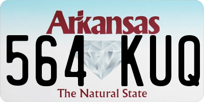 AR license plate 564KUQ