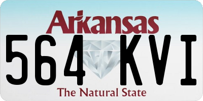 AR license plate 564KVI