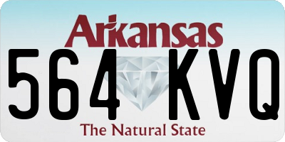 AR license plate 564KVQ