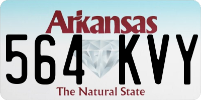AR license plate 564KVY