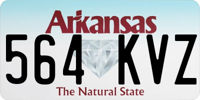 AR license plate 564KVZ