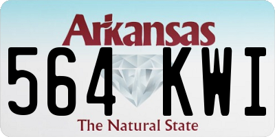 AR license plate 564KWI