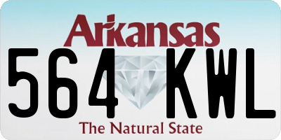 AR license plate 564KWL