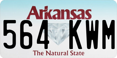 AR license plate 564KWM