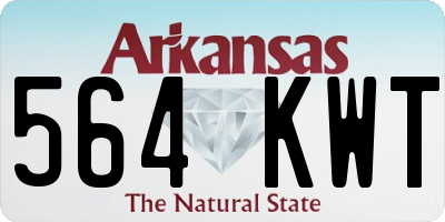 AR license plate 564KWT