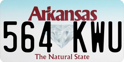 AR license plate 564KWU