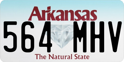 AR license plate 564MHV