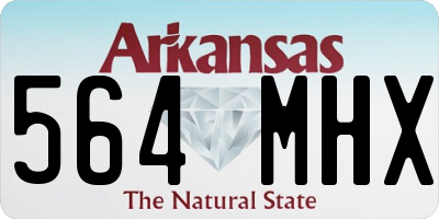 AR license plate 564MHX
