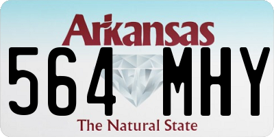 AR license plate 564MHY