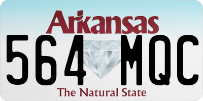 AR license plate 564MQC