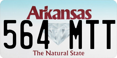 AR license plate 564MTT