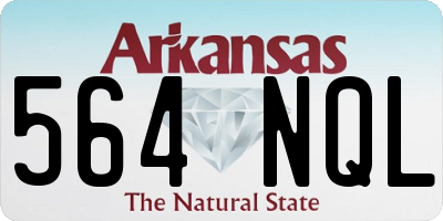 AR license plate 564NQL