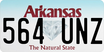 AR license plate 564UNZ