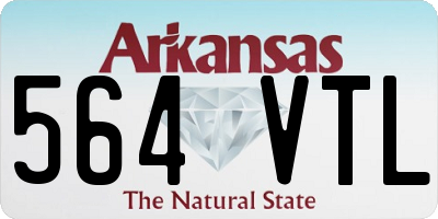 AR license plate 564VTL