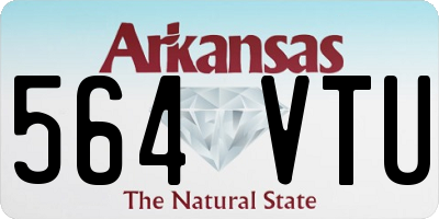 AR license plate 564VTU