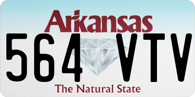 AR license plate 564VTV