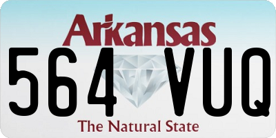 AR license plate 564VUQ