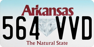 AR license plate 564VVD