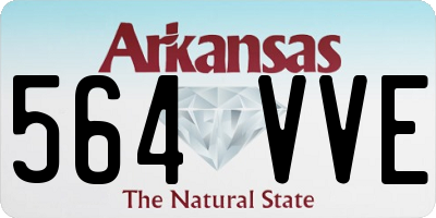 AR license plate 564VVE