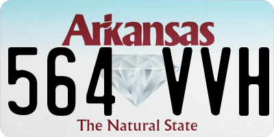 AR license plate 564VVH