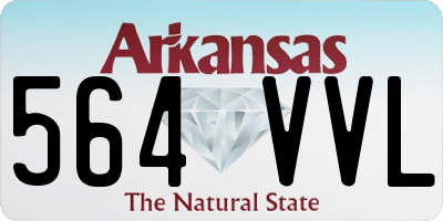 AR license plate 564VVL
