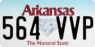 AR license plate 564VVP
