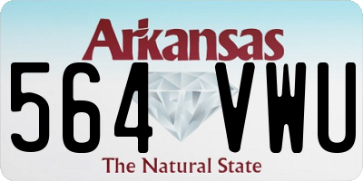 AR license plate 564VWU