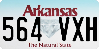 AR license plate 564VXH