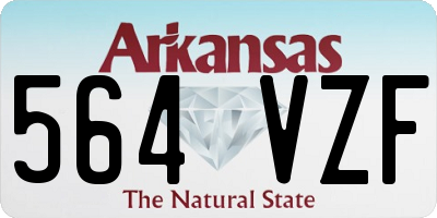 AR license plate 564VZF