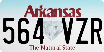 AR license plate 564VZR
